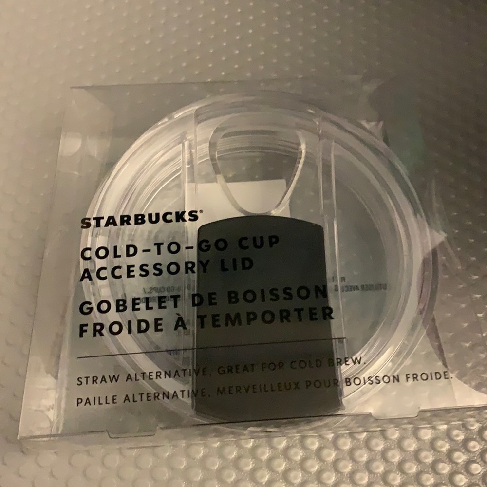 Starbucks cold to go accessory lid! 🌟💫🤩